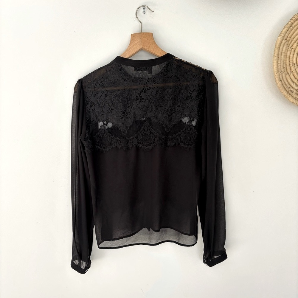 THE KOOPLES Black blouse
